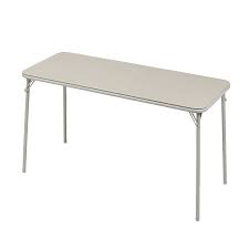 Shop Style Selections 48 In X 20 In Rectangle Steel Folding Table At Lowe S Canada Find Our Selection Of Folding Tables At The Folding Table Table Table Style