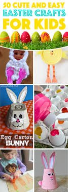 I have been looking forward to easter crafts with my best buddy all winter long:) even bunnies need felt floral crowns! 50 Cute And Creative Easter Crafts For Kids In 2018