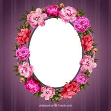 Blumen, flores, flower, fleurs, květiny, flores, blomme. Download Frame Made Of Flowers For Free Blumenrahmen Rosa Blumen Fruhling Blumen