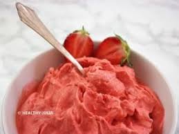 Sorbet Express A La Fraise Glace Sans Sorbetiere Sorbet Recette Glace Sans Sorbetiere