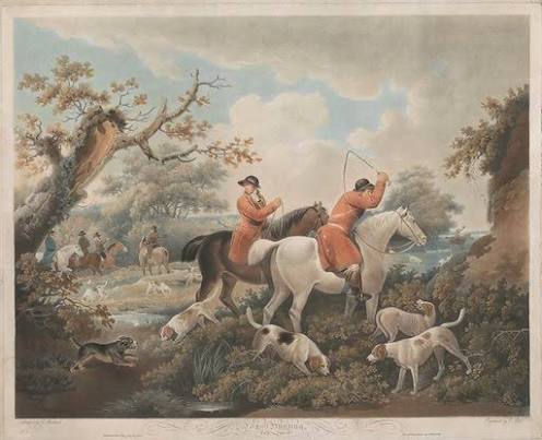Fox Hunting. 3. The Check. free public domain image | Look and Learn
