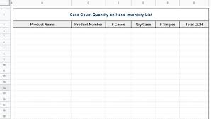 Try smartsheet for free get a free. How To Track And Count Inventory Free Templates