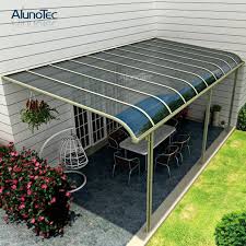 Maybe you would like to learn more about one of these? China Aluminum Modern Patio Garage Canopy Shelter With Light Gary Solid Polycarbonate Roof Sheet China Canopy Shelter And Garage Canopy Price