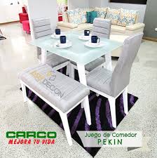Venta de mesas de comedor de madera, redondos, nuevos y usados, comedores. Carco Juegos De Comedor Modernos Y De Ultima Tendencia Facebook