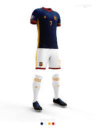Spain national team 2008/2009 home euro adidas sz s shirt jersey maillot soccer. Spain National Team Kit Designs Euro 2016 On Behance