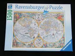 So how about a cosy. Ravensburger 1 500 Piece Jigsaw Puzzle World Map 1594 Puzzles Toys Hobbies