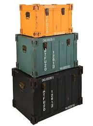 3 Teilig Ts Ideen Container Kommode Schrank Kiste Truhe Box In Schwarz Gelb Grun Truhe Kiste Container