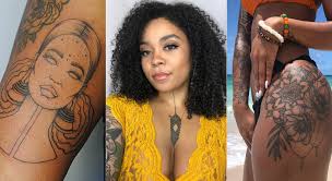 Most of the tattoo advice out there is written for those with light complexions, but while a lot of the same rules apply to those with brown or black skin, there is this depends on how dark the skin is and whether it's light enough to contrast against the chosen colours, or for each colour to actually show up. Toronto Based Tattoo Artist Brittany Randell Creates The Flash She Doesn T See At Other Shops