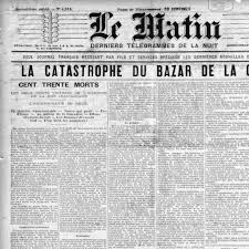 126 victimes, en grande majorité des femmes, sont à déplorer ; 4 Mai 1897 L Incendie Du Bazar De La Charite Lhistoire Fr