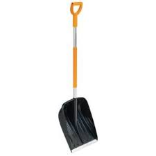 Fiskars 51 In Aluminum Handle Steel Blade 3 2 Lb Snow Scoop Shovel 341000 1001 The Home Depot In 2020 Shovel Snow Shovel Snow Tool