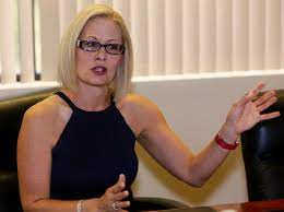 Us senator from arizona kirsten sinema holds a law book as she is sworn in by vice president mike pence on january 3, 2019. Star Opinion Kyrsten Sinema For The U S Senate Local Editorials And Opinion Tucson Com