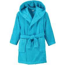 De jolis animaux poétiques et féeriques décorent le bas du peignoir. Peignoir Enfant Pur Coton 340gr M2 Pas Cher A Prix Auchan