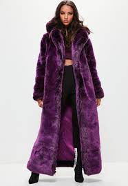 Missguided Londunn Missguided Purple Faux Fur Coat Purple Faux Fur Coat Long Fur Coat Purple Fur Coat