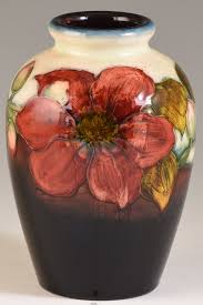 Check spelling or type a new query. Walter Moorcroft Flambe Clematis Vase C 1946