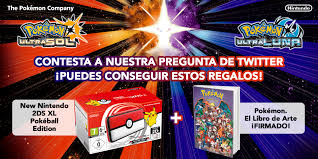 Estos nuevos juegos no están pensados para teléfonos inteligentes; Sorteamos Tres Lotes De New Nintendo 2ds Xl Edicion Pokeball Libro De Arte Firmado Noticias Nintendo