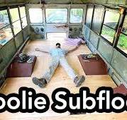 Installing the SKOOLIE SUBFLOOR in my Short Bus Conversion