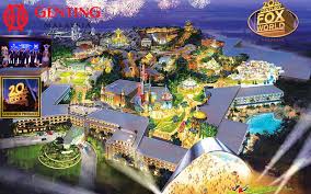 Sebahagian besar kawasan tersebut terletak di negeri pahang dan satu lagi bahagian kecil terletak di negeri selangor. Kronologi Pembinaan Taman Tema Luar Genting Highland Skyworlds 2013 Hingga Feb 2021