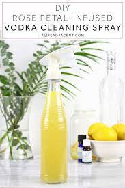 Diy Cleaning Spray With Vodka Rose Petal Infused Recipe Diy Cleaning Spray Cleaning Cleaning Spray