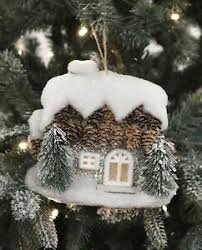 Cracker barrel christmas tree.so much prettier in person. Cracker Barrel Light Up Led Christmas Snowy Village Putz House Ornament New Ebay