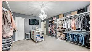 How to transform a spare bedroom into a closet. My Dream Dressing Room Tour Bedroom Makeover Walk In Closet Tour Youtube