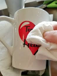 The top clear layer will start to pull away from the paper backing. The Easiest Way To Make Teacher Waterslide Mugs Leap Of Faith Crafting