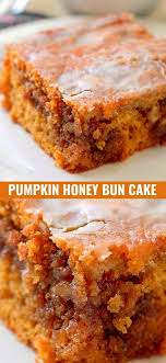 Pumpkin Honey Bun Cake In 2020