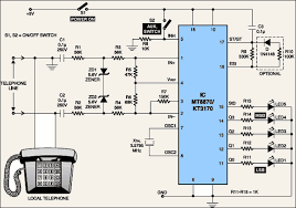 Dtmf dtmf decoder using ic mt8870 | in hindi circuito decodificador dtmf dtmf decoding / mt8870 pov display. Dtmf Receiver Sample Test Circuit Kt3170 Mt8870 Electronics Projects Circuits
