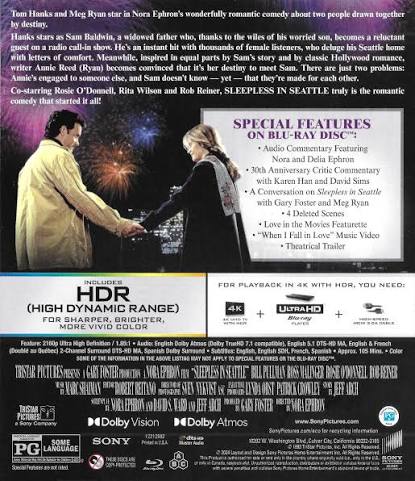 Sleepless in Seattle 4K – Blurays For Everyone