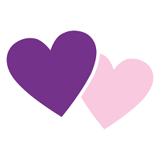 Pink Purple Hearts Icon Ad Ad Paid Purple Hearts Icon Pink Heart Icons Colourful Wallpaper Iphone Valentines Window Display