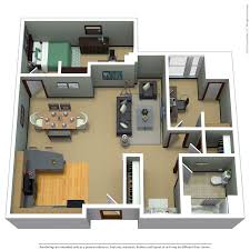 Otherwise you will not see homes where existing rooms on the lower, main, or upper levels might work perfectly well as a bedroom instead of as an. Apartment Floor Plans Bedroom Den House Plans 106782