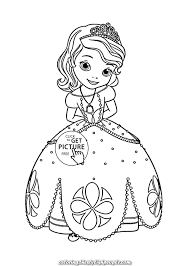These alphabet coloring sheets will help little ones identify uppercase and lowercase versions of each letter. Charismatic Sofia Princess Coloring For Kids Disney Ladies In Free Pages Disney Princess Coloring Pages Rapunzel Coloring Pages Princess Coloring Pages