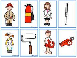 Community Helpers And Their Tools Matching Game Community Helpers Matching Games Helper