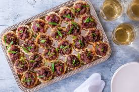 Our ideas include australian seafood, meat and vegetarian salads and other easy party food. Best Christmas Appetizers And Finger Foods Food Com