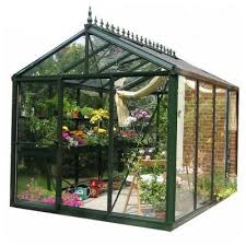 Exaco Royal Victorian 8 Ft X 10 Ft Greenhouse Vi 23 Pp3l Victorian Greenhouses Traditional Greenhouses Hydroponic Gardening