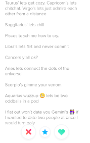 This should come as no surprise; Geminis Getting So Singled Out In This Tinder Bio I Can Only Assume He S A Leo Astrologymemes