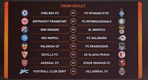 Here's everything you need to know about the draw for the 2019/2020 europa league round of 16. Arsenal Chelsea Draw Rennes Dynamo Kiev In Europa League Last 16 Draw Channels Television