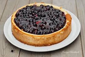 Bananen Kasekuchen Mit Blaubeertopping Jennys Backwelt