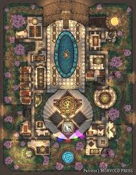 Pin By Allen M On Dnd Battlemaps In 2020 Temple Of Light Dungeons And Dragons Fantasy Map
