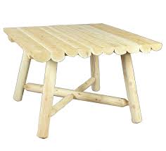 Cedarlooks 1100130 Log Square Dining Table 42 Inch Square Dining Tables Luxury Dining Tables Dining Table