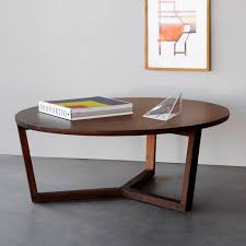 Ethnicraft Walnut Tripod Coffee Table Furniture Stores Melbourne Volume Furniture