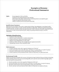 Examples of the second sentence of a resume summary: Example Resume For Summary Samples Job Clerk Format Fair Freshers Hudsonradc