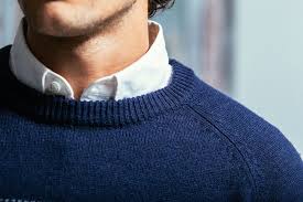 7 Essential Tips When Wearing A Shirt Under Your Sweater How To Wear Shirt Collared Shirt Outfits Collar Shirt With Sweater