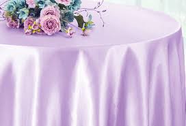 90 inch round gray polyester tablecloths for weddings, hotels, restaurants and catering events even with the popularity of 120 inch round polyester tablecloths, 90 inch round tablecloths still. 132 Round Lavender Satin Tablecloths