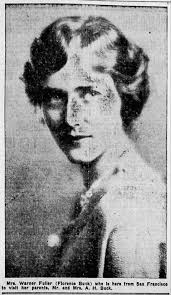 Buck Florence Fuller pic from The Eugene Guard, 12 Aug 1930, Tue, Page 7