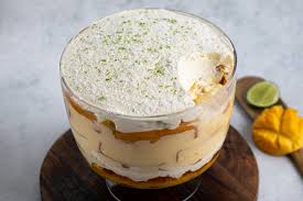 Mango Custard Trifle Recipe In 2020 Trifle Recipe Trifle Custard Recipe Sweet Recipes