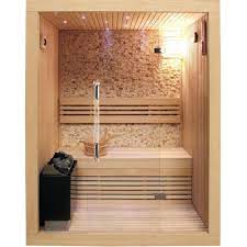 Sunray Westlake 3 Person Traditional Sauna 300lx Steam Sauna Traditional Saunas Sauna