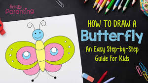 Kids can use butterfly photos to help them draw out their butterfly wing shapes and also to draw in the patterns on the wings. How To Draw A Butterfly A Step By Step Guide With Pictures