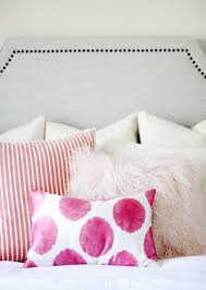 Sneak Peek Style At Home Jillian Harris Pink Pillows Bedroom Decor Home Decor Bedroom