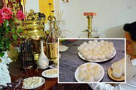 Với ngày này không thể thiếu các món bánh truyền thống: Atjimgarqdtpym