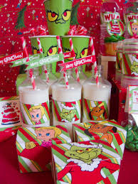 Grinch Christmas Party Ideas Christmas Party Favors Christmas Birthday Party Grinch Christmas Party